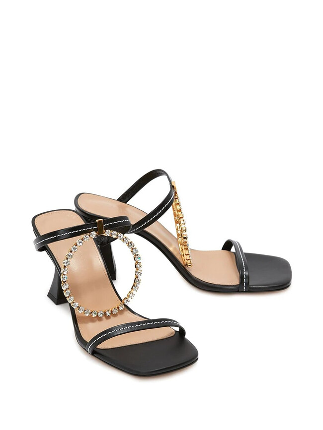 JW Anderson босоножки с кристаллами