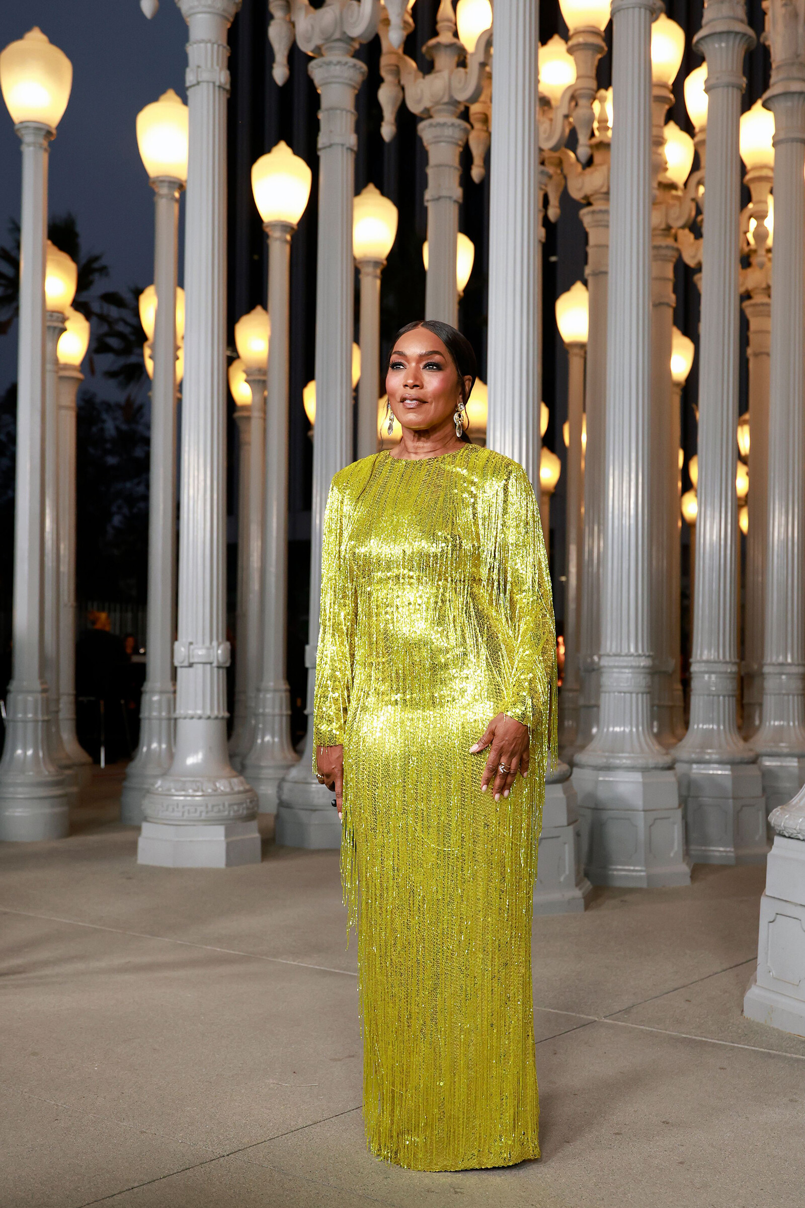 Анджела Бассетт на гала-вечере LACMA Art + Film 2025