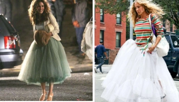 С чем сочетать и как носить пышные юбки — да, как у Кэрри С чем сочетать и как носить пышные юбки — да, как у Кэрри