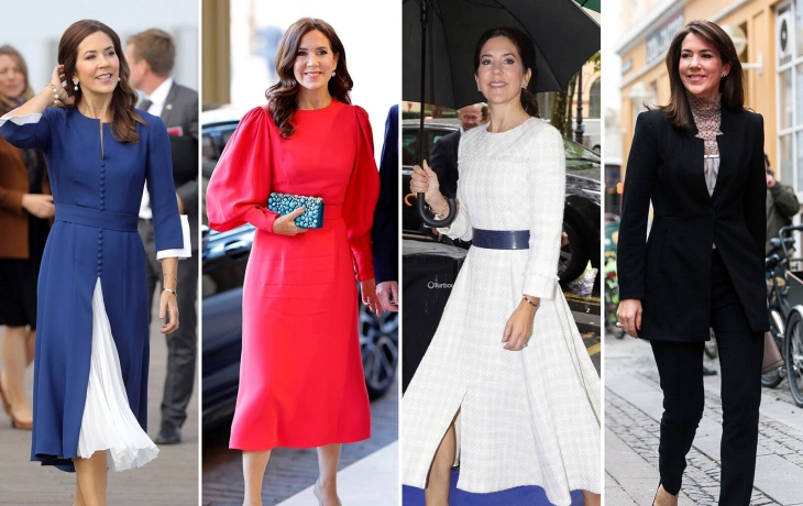 Классика и женственность: лучшие образы новой королевы Дании Мэри