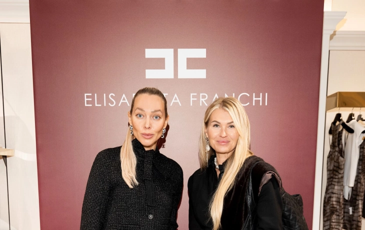 Бренд Elisabetta Franchi собрал друзей на предновогодний коктейль в ГУМе