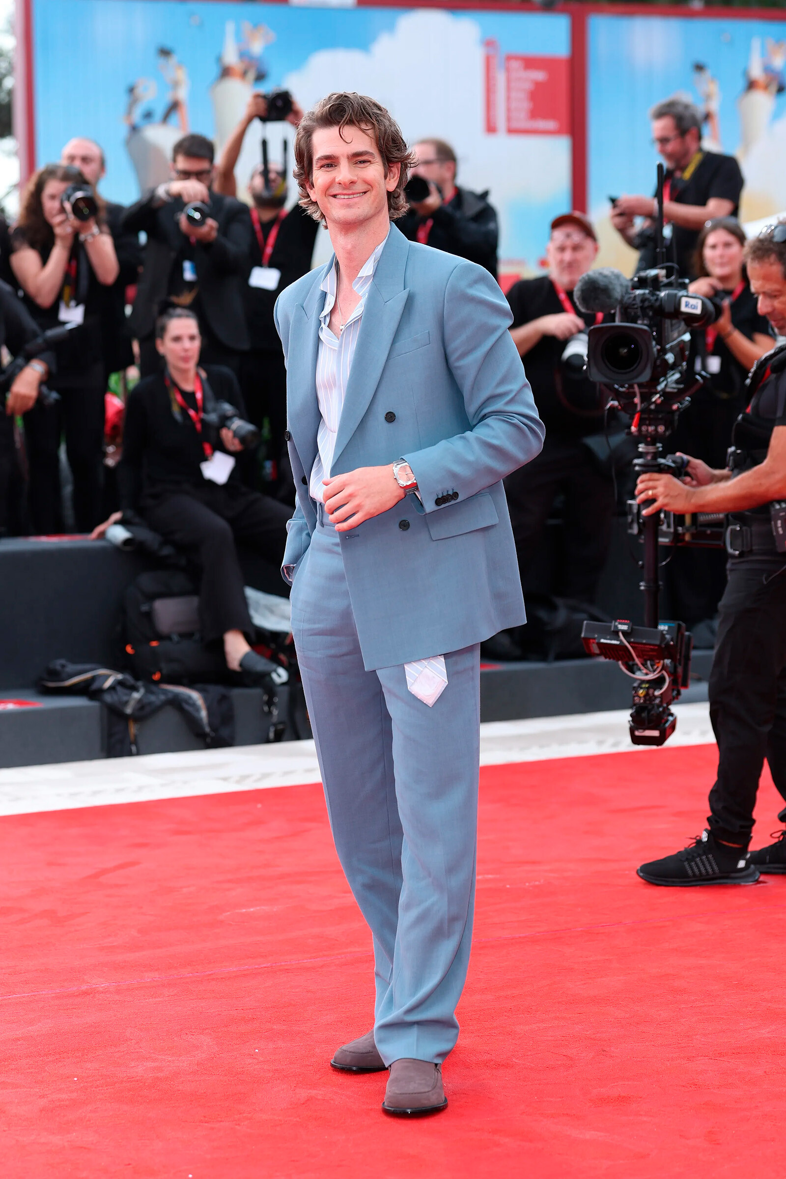 Эндрю Гарфилд в Dior