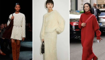 Теплые платья на каждый день: трикотаж, вязаное, миди — с чем носить Теплые платья на каждый день: трикотаж, вязаное, миди — с чем носить