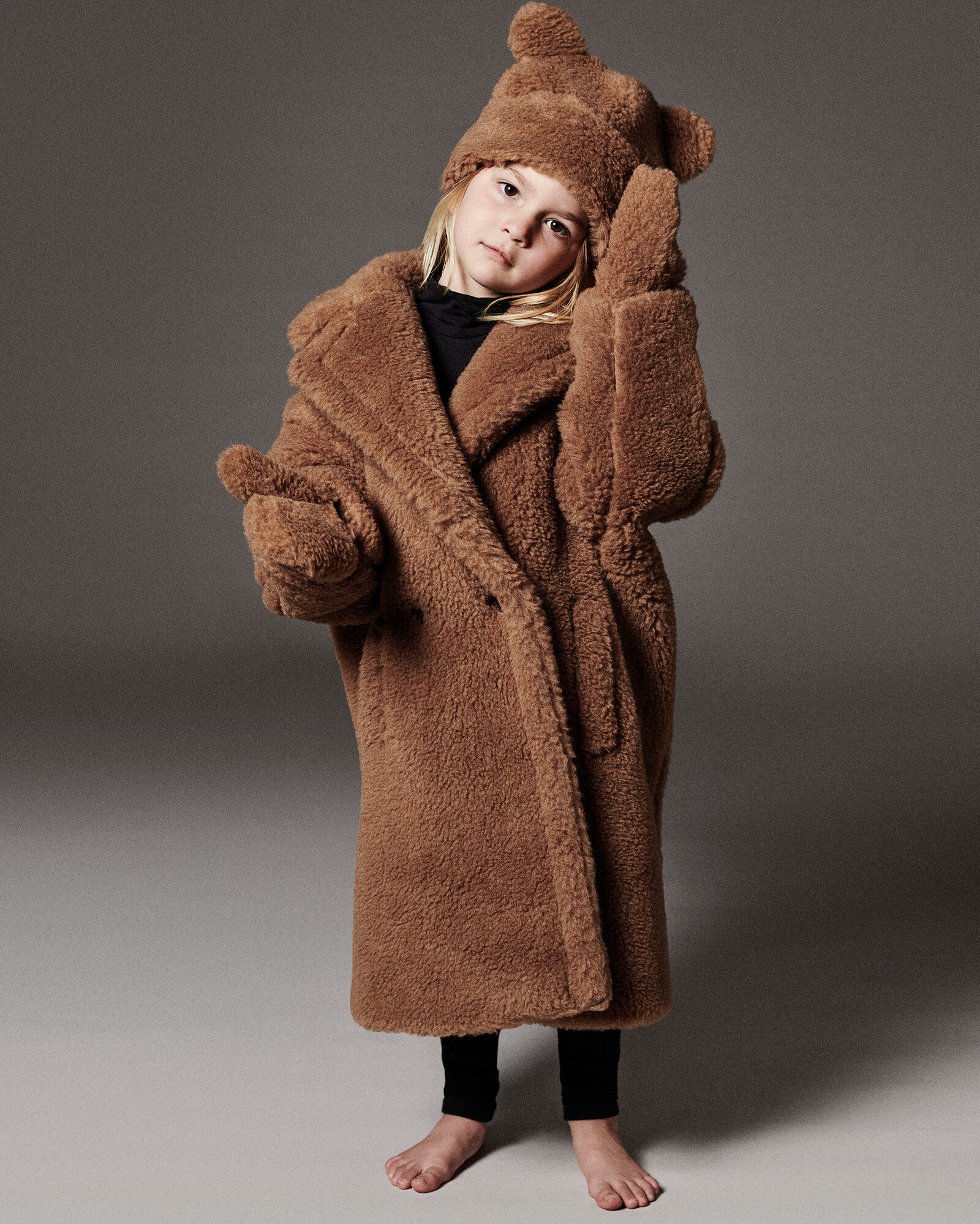 Шапка Mini Teddy Coat от Max Mara