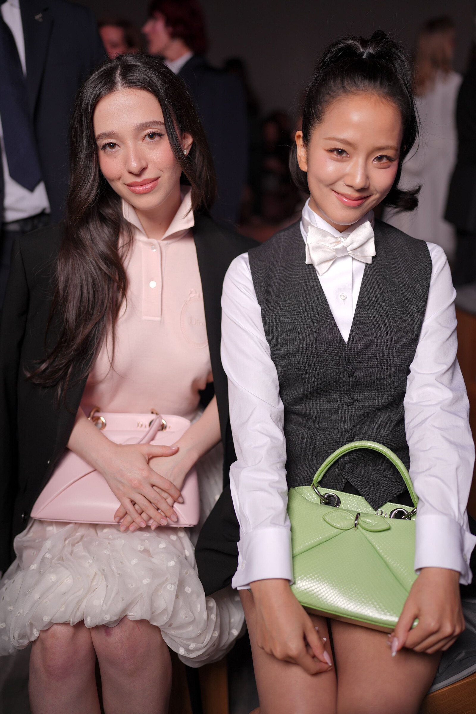 Майки Мэдисон и Джису в Dior