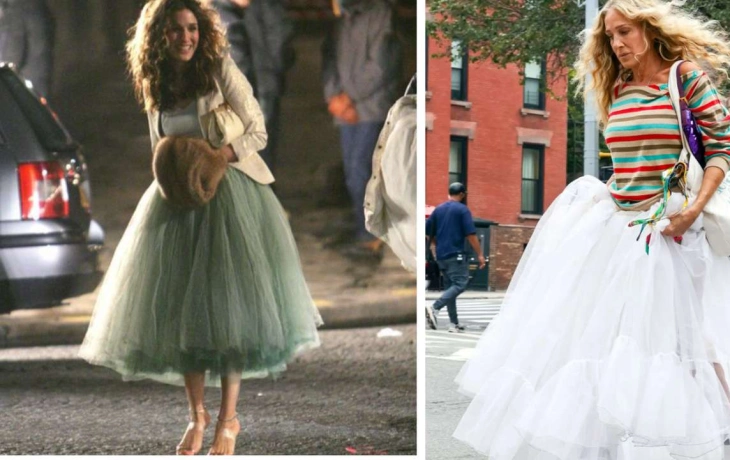 С чем сочетать и как носить пышные юбки — да, как у Кэрри С чем сочетать и как носить пышные юбки — да, как у Кэрри