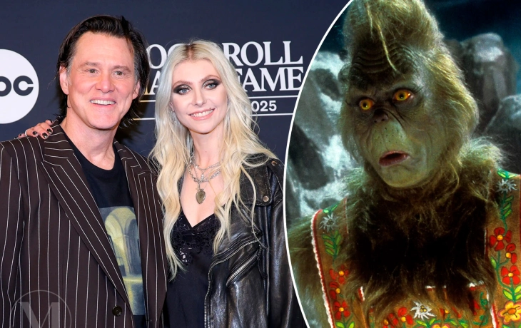 Тейлор Момсен и Джим Керри воссоединились спустя 25 лет после выхода «Гринча»