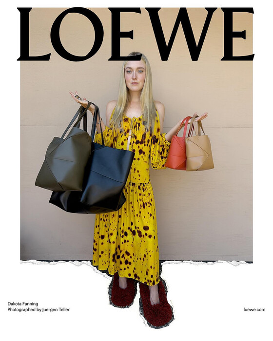 Рекламная кампания Loewe сезона осень-зима 2023/2024