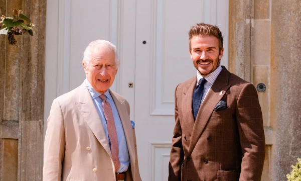 Любимец короля: Дэвид Бекхэм стал послом Фонда Карла III