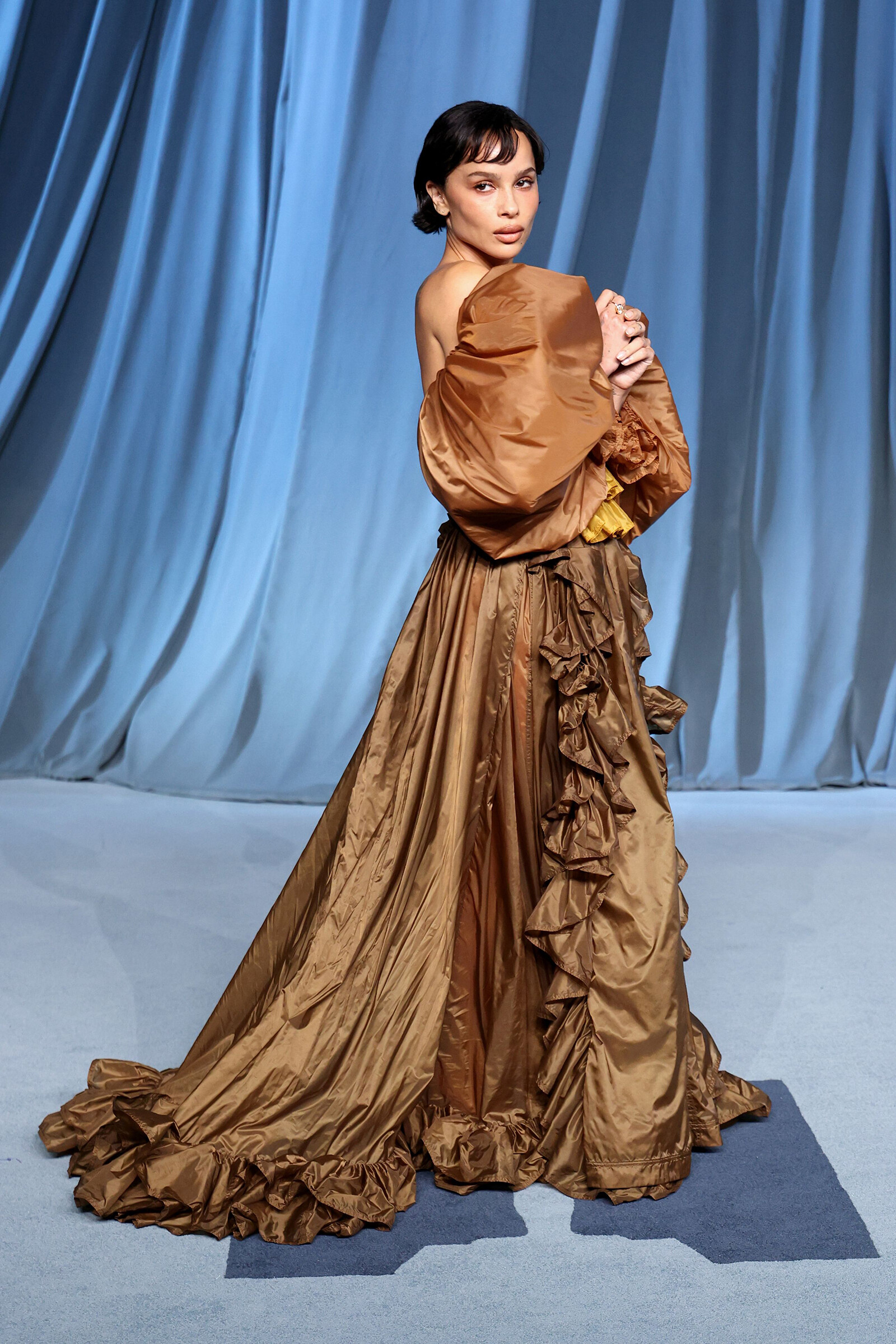 Зои Кравиц в Saint Laurent