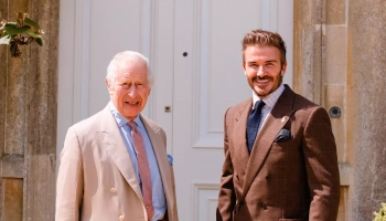 Любимец короля: Дэвид Бекхэм стал послом Фонда Карла III