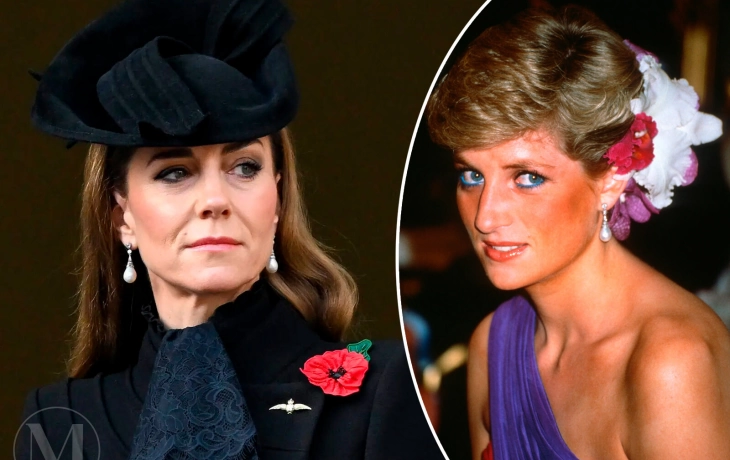 Кейт Миддлтон отдала дань памяти принцессе Диане и другим родственникам