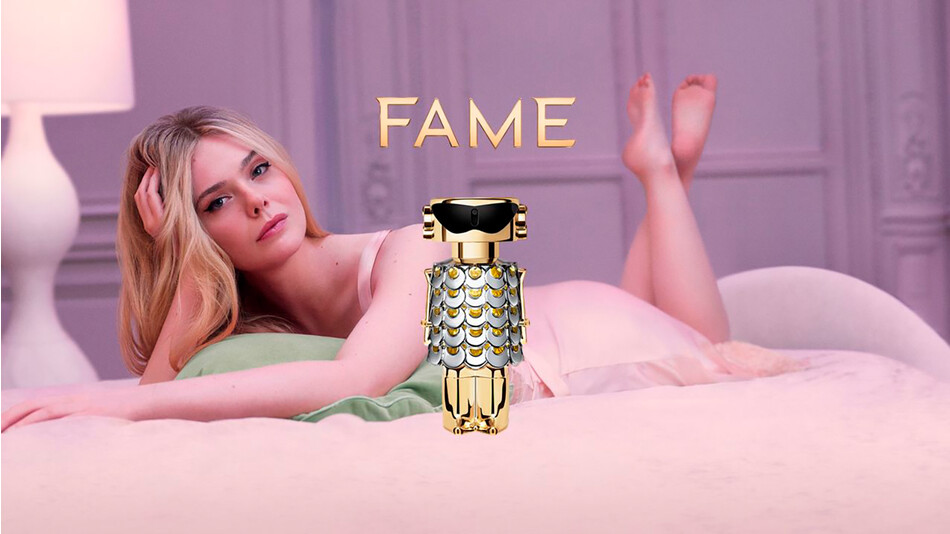 Эль Фаннинг представила новый аромат Paco Rabanne Fame